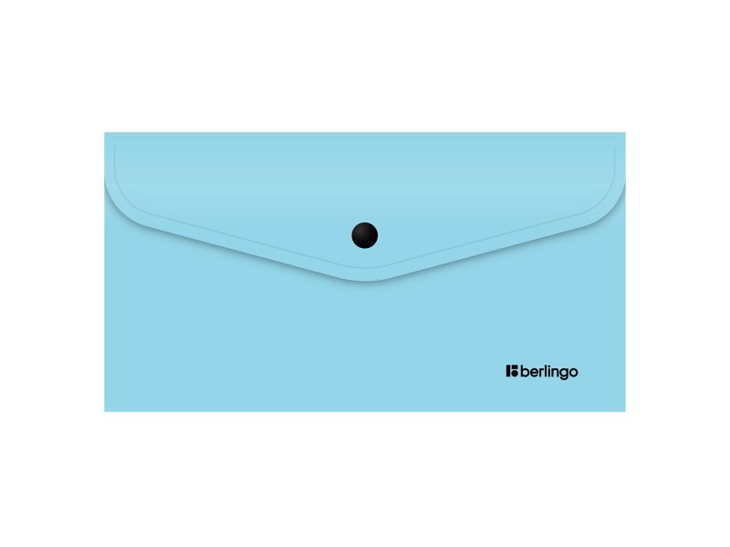 Fascikla pismo Berlingo DL 223x120mm Instinct 200my Berlingo pastelno plava
