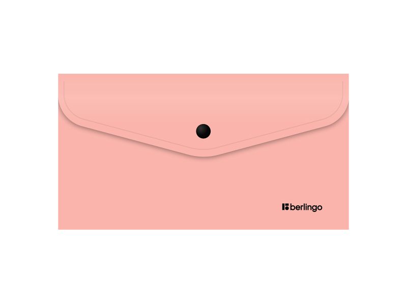 Fascikla pismo Berlingo DL 223x120mm Instinct 200my Berlingo pastelno roze