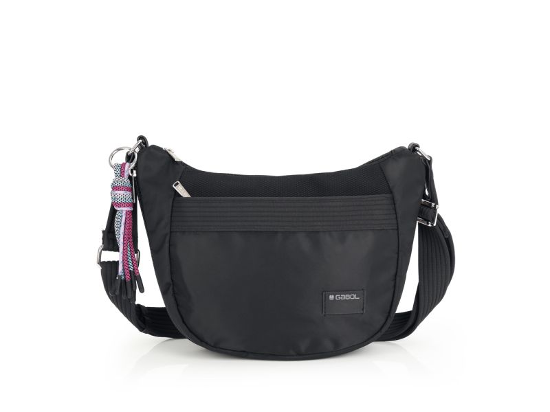 Torba na rame ženska 31x22x7/11 cm Aroa Gabol crna