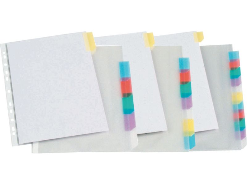 Folije U sa perforacijom i indeksima 1/6 Viquel 