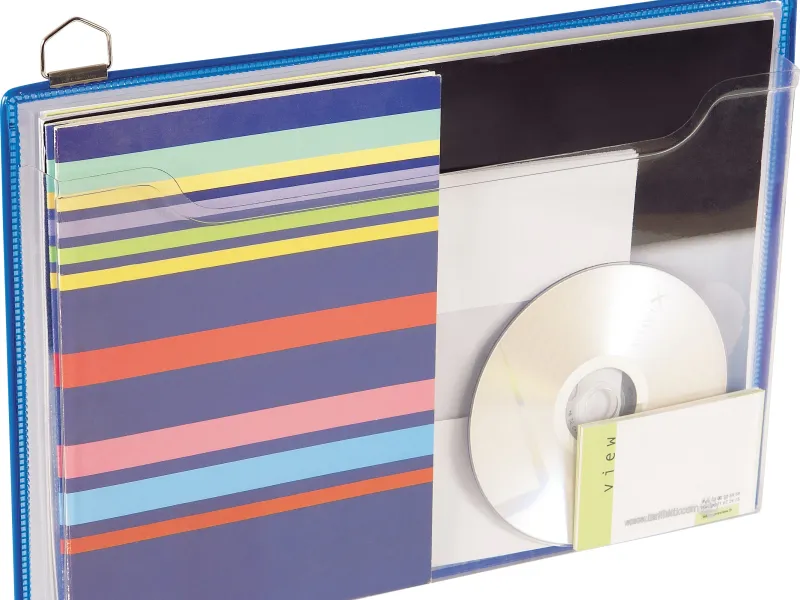 Džep za brošure A4 horizontalni pak. 1/5, Tarifold - Djois Tarifold plava