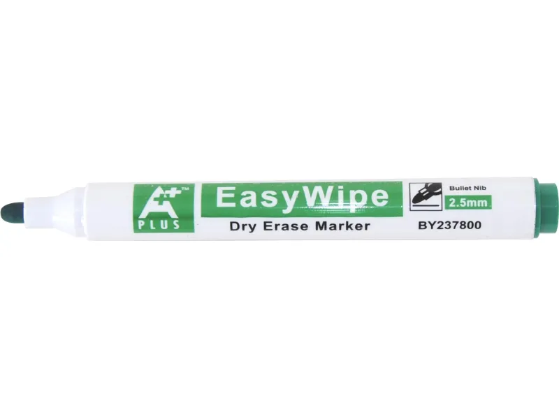 Marker za belu tablu easyWipe BY237800 2,5 mm A Plus zelena