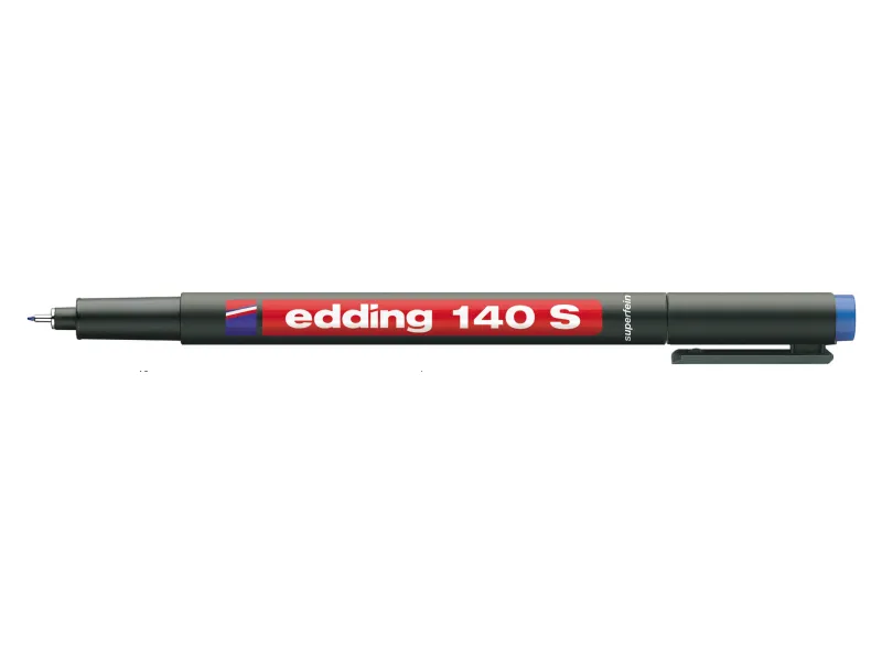Permanent pen OHP marker 0,3mm 140S Edding plava