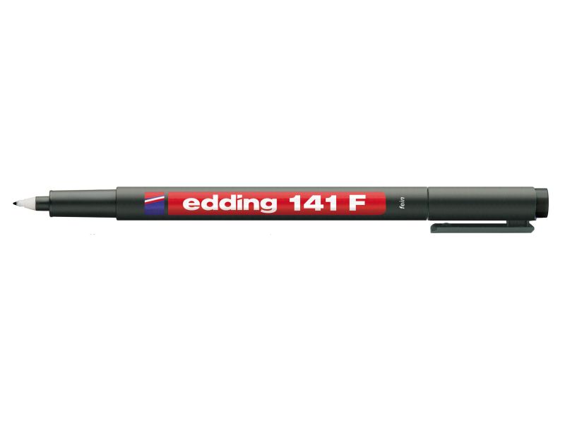 Permanent pen OHP marker 0,6mm 141F Edding crna