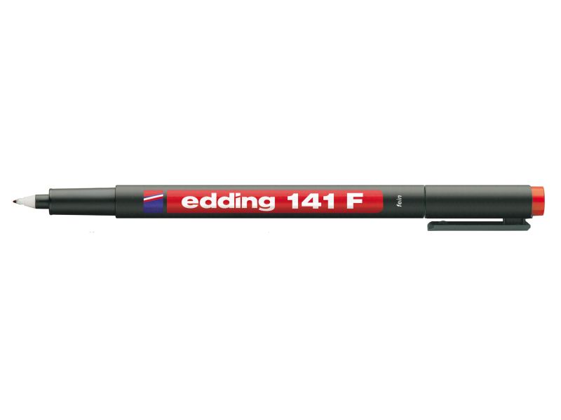 Permanent pen OHP marker 0,6mm 141F Edding crvena