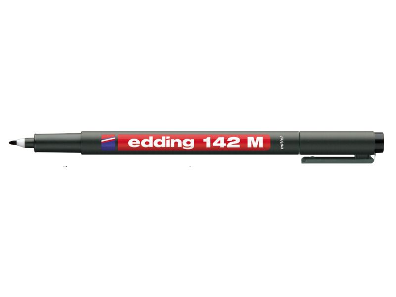 Permanent pen OHP marker 1,0mm 142M Edding crna