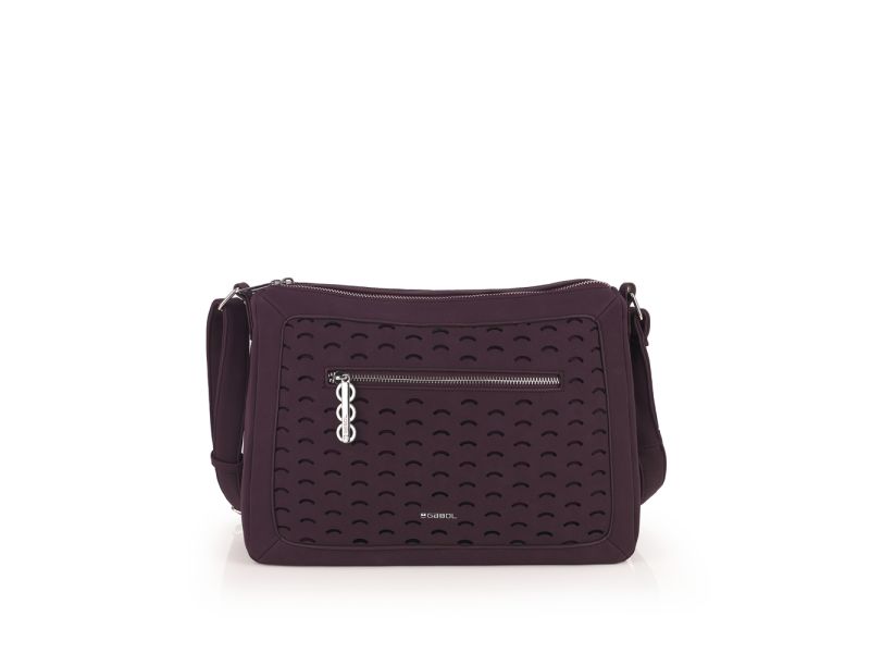 Torba na rame ženska 33x24x9 cm Thais Gabol bordo