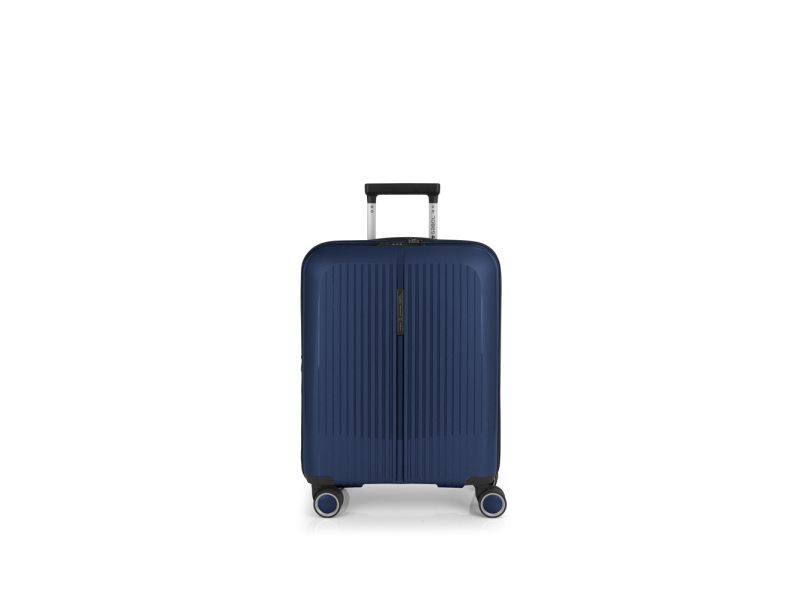 Kofer mali (kabinski) PROŠIRIVI 40x55x20/25cm Polypropilen Brooklyn 41,7/47,4 l-2,8 kg Gabol metalik plava