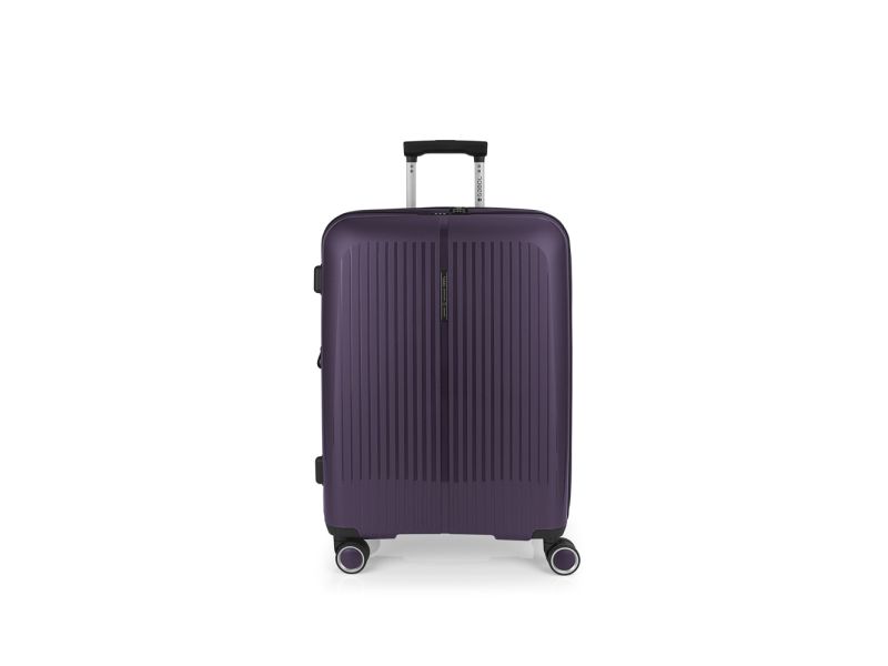 Kofer srednji PROŠIRIVI 45x65x27/30cm Polypropilen  Brooklyn 70/77,8 l-3,4 kg Gabol metalik ljubičasta