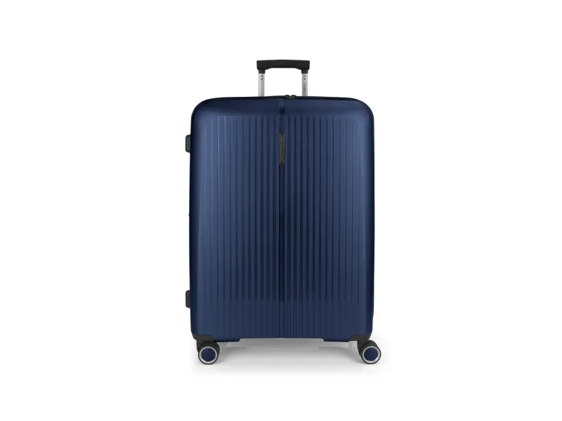 Kofer veliki PROŠIRIVI 51x75x31/34cm Polypropilen Brooklyn 109/119,6 l-4,5 kg Gabol metalik plava