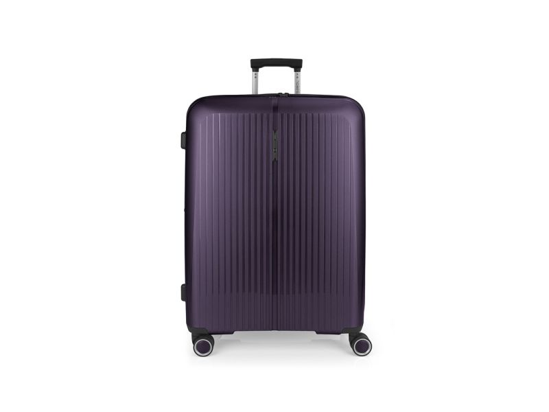 Kofer veliki PROŠIRIVI 51x75x31/34cm Polypropilen Brooklyn 109/119,6 l-4,5 kg Gabol metalik ljubičasta