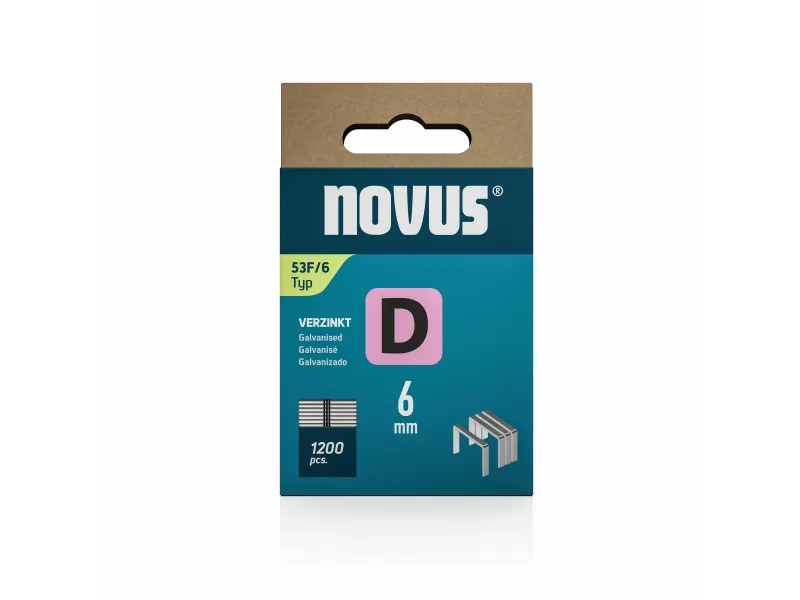 Klamerice Novus 53/6 tip D, 1/1200 Novus 