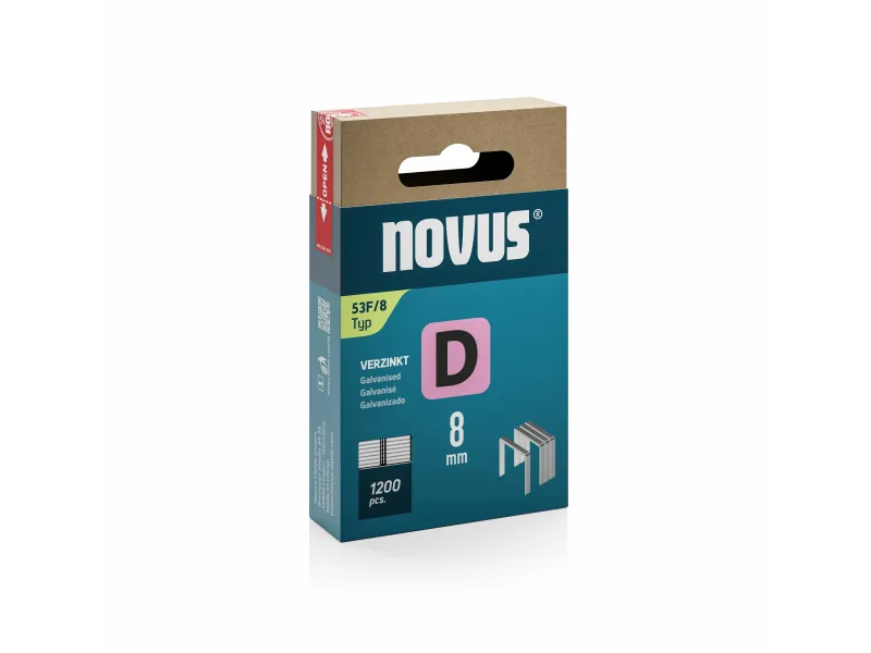 Klamerice Novus 53/8 tip D, 1/1200 Novus 