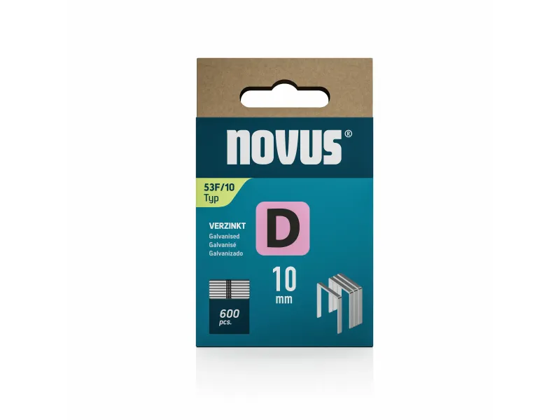 Klamerice Novus 53/10 tip D, 1/600 Novus 