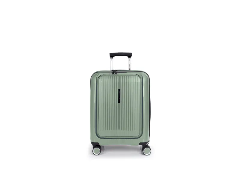 Kofer mali (kabinski) sa odeljkom za laptop PROŠIRIVI 40x55x22/25cm Polypropilen Brooklyn 41,7/47,4 l-3,1 kg Gabol zelena