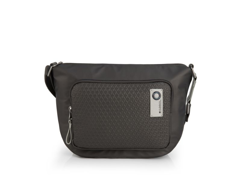 Torba na rame ženska 30x20x9 cm Judith Gabol siva