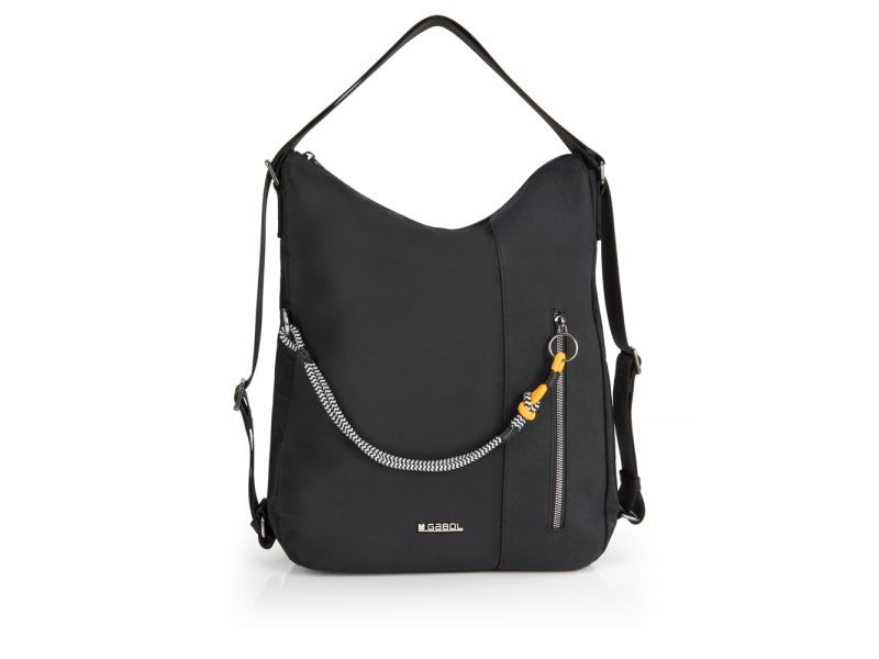 Torba na rame / ranac ženski 32x37x9 cm Aisha Gabol crna