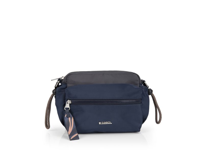 Torba na rame ženska 21x17x10 cm Luna Gabol plava