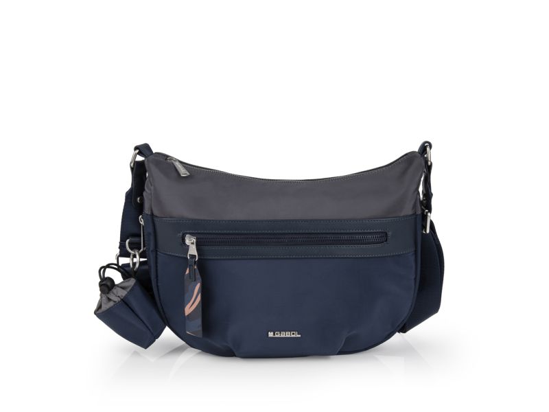 Torba na rame ženska 31x22x7/11 cm Luna Gabol plava