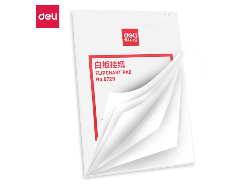 PAPIR ZA FLIP CHART TABLU DELI 25 lista 8729