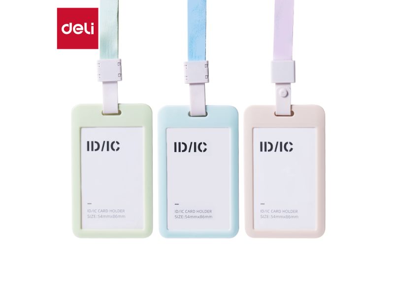 KARTICA ID DELI SA TRAKOM 84X56mm MACARON EF350