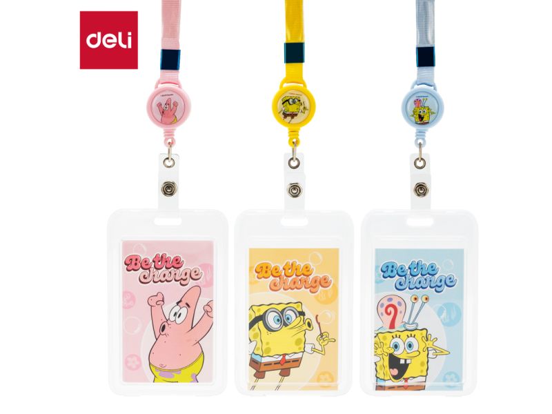 KARTICA ID SA OKOVRATNIKOM I POTEZAČEM SUNĐER BOB 54x86mm EF455