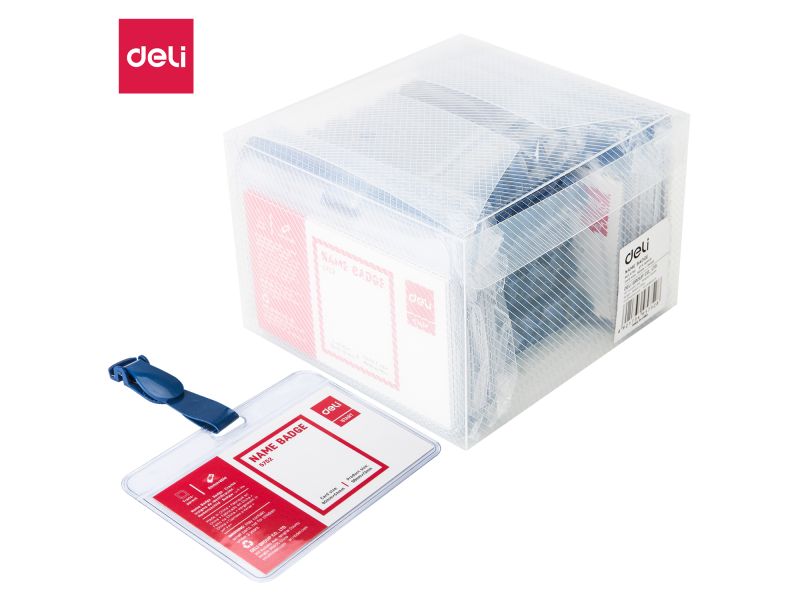 KARTICA ID DELI SA PLAVOM ŠTIPALJKOM 54*90mm 1/50 E5752