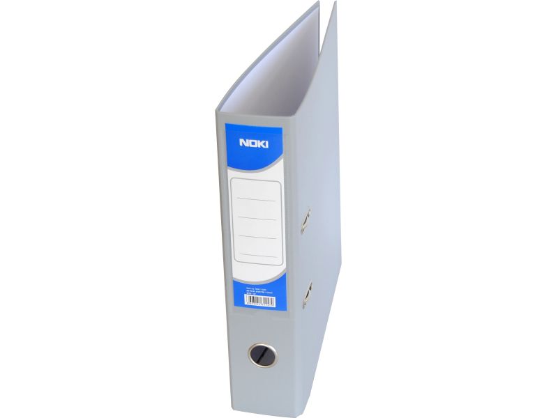 Registrator PVC normal 70mm, sa ojačanjem, A4 Noki siva