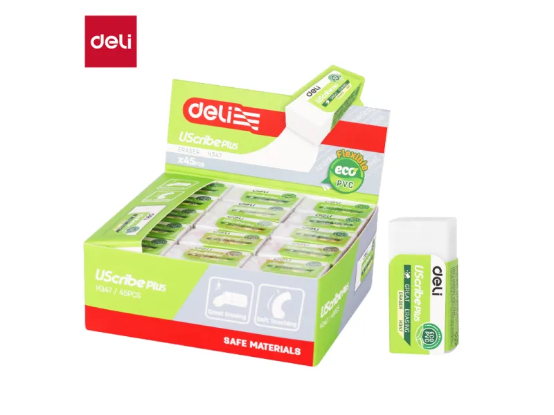 GUMICA DELI USCRIBE PLUS - FLEX EKO PVC 33x15x12mm BELA EH347