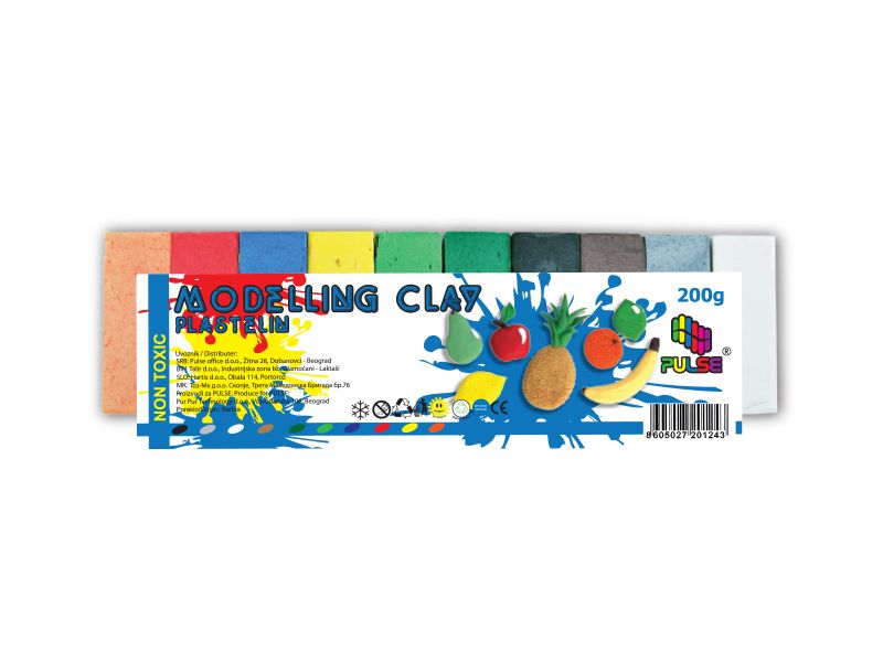 PLASTELIN U FOLIJI 200g