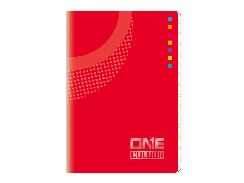 SVESKA A4 80 LISTA ONE COLOUR SITAN KARO