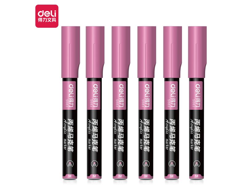 MARKER DELI AKRILNI PINK R15 S584 R15
