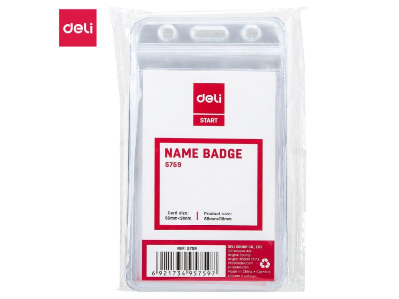 KARTICA ID DELI 56*91mm VERTIKALNA 1/10 E5759