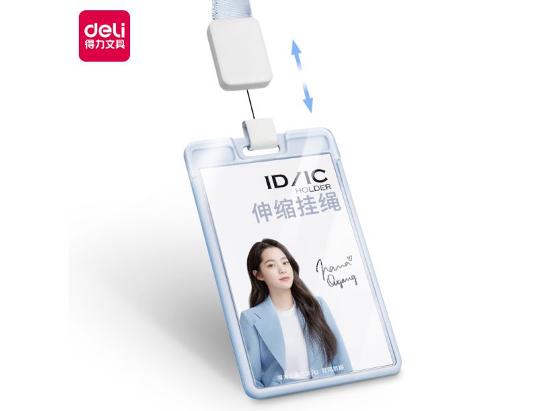 KARTICA ID DELI SA TRAKOM I POTEZAČEM 54*89mm VERTIKALNA 1/1 64803