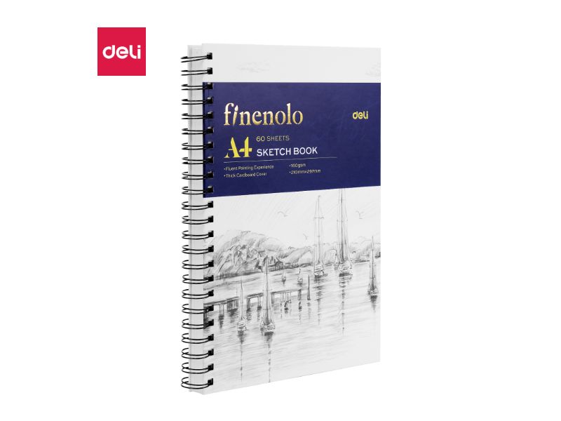 BLOK ZA CRTANJE DELI Sketch book, A4, 60 lista, 160g EC275