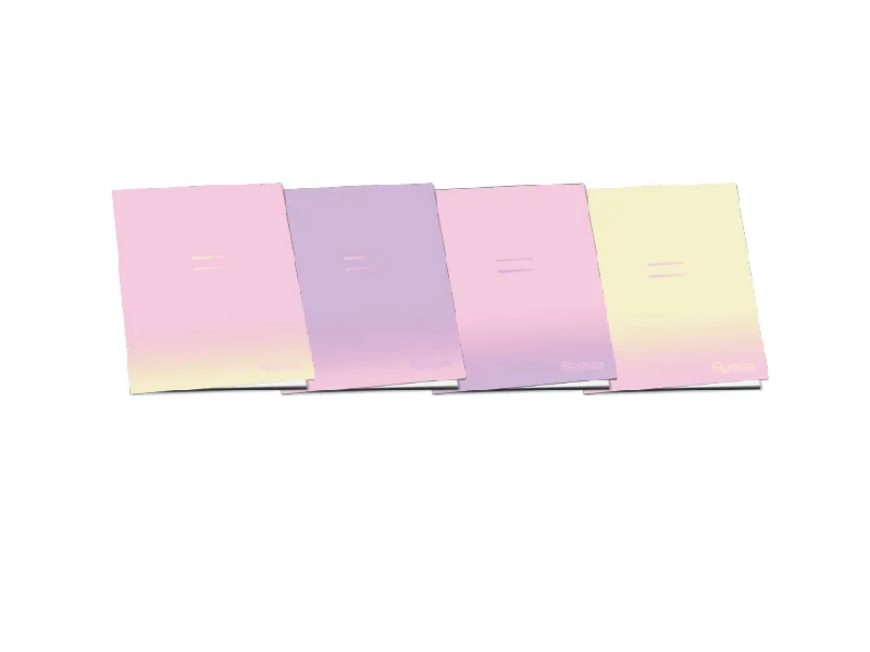 SVESKA A5 ONE COLOR- 80g PAPIR - 52 LISTA - DIKTO za devojčice