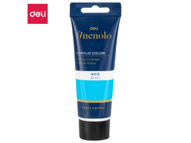 AKRILNA BOJA DELI U TUBI PLAVA 75ml EC75-BL