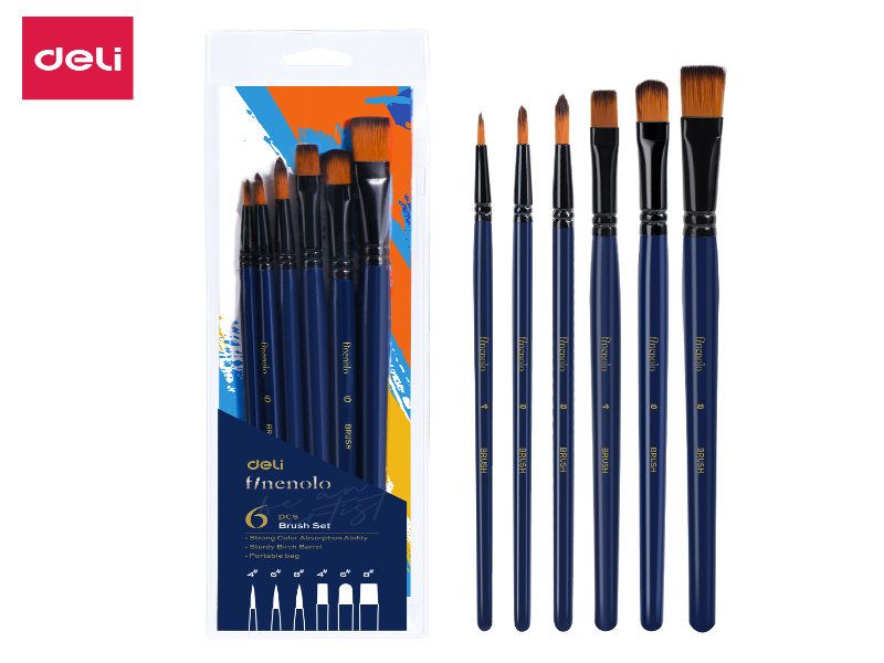 ČETKICE UMETNIČKE DELI SET ZA TEMPERE DELI 1/6 EC277
