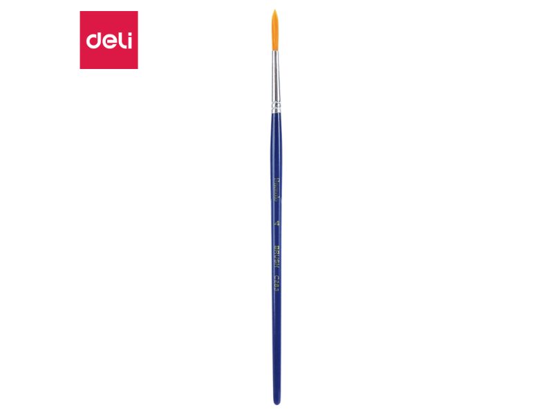 ČETKICA UMETNIČKA DELI OKRUGLA NARANDŽASTA BR 3 SET 1/6 EC283-3