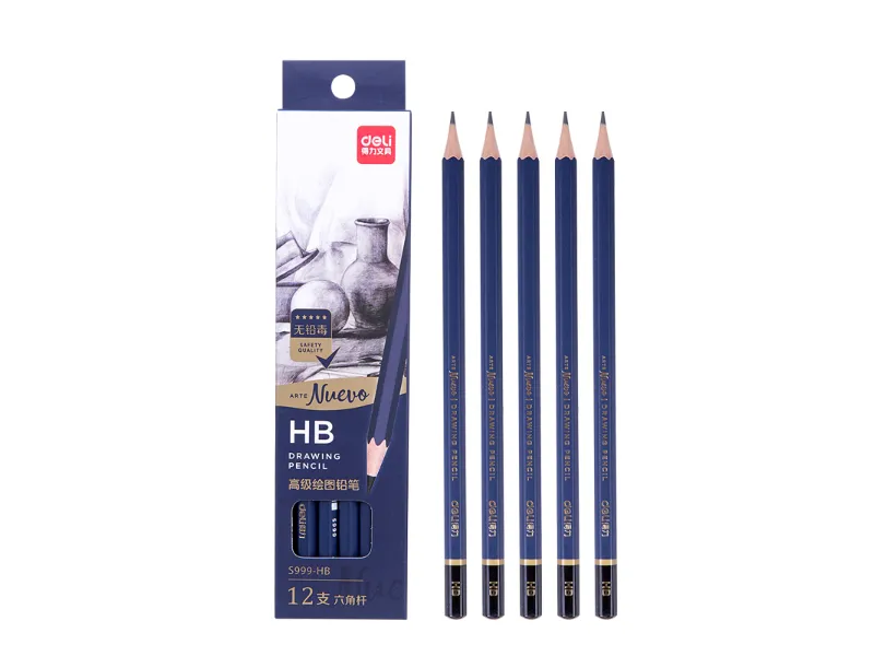 GRAFITNE OLOVKE DELI ZA SKICIRANJE 2H 1/12 S999-2H