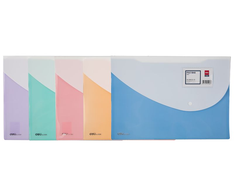 FASCIKLA DELI / KOVERTA ZA DOKUMENTA FC MACAROON sa dve pregrade