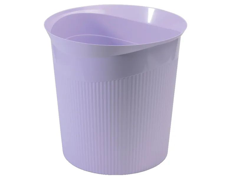 Korpa za otpatke RE-LOOP, 13l pastel Han ljubičasta