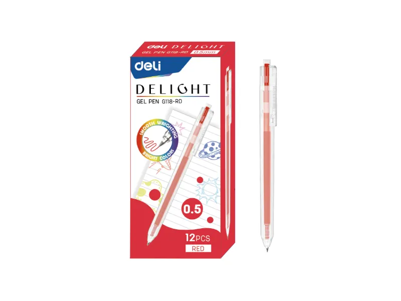 ROLER GEL DELI CRVENI EG118-RD