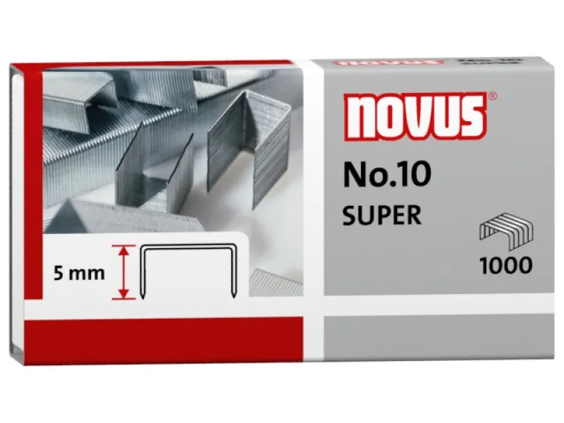 Klamerice Novus No.10, 1/1000, 20 listova Novus 