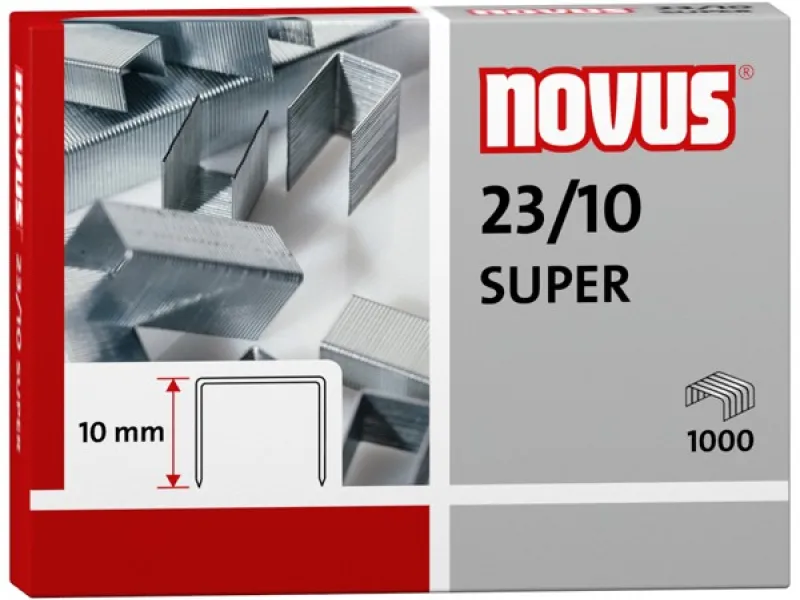 Klamerice Novus 23/10 super, 1/1000, 70 listova Novus 
