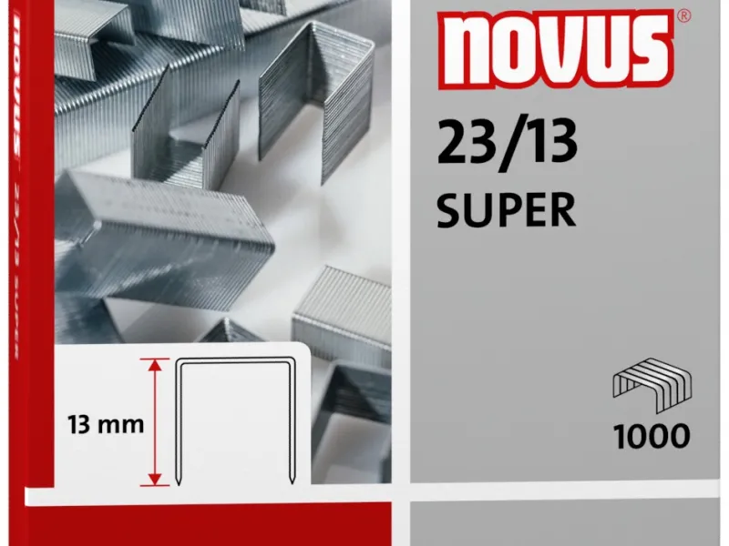 Klamerice Novus 23/13 super, 1/1000, 100 listova Novus 