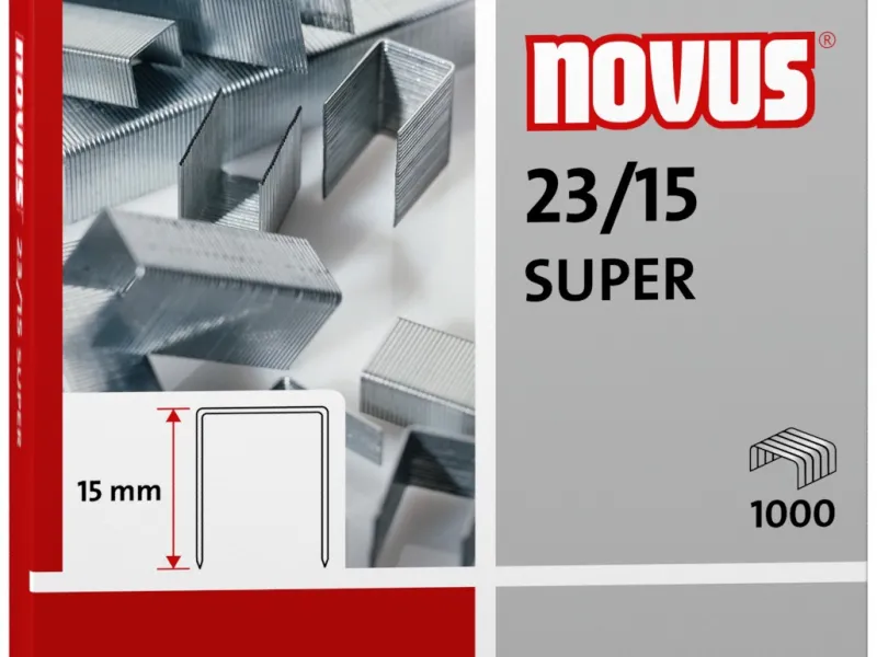 Klamerice Novus 23/15 super, 1/1000, 120 listova Novus 