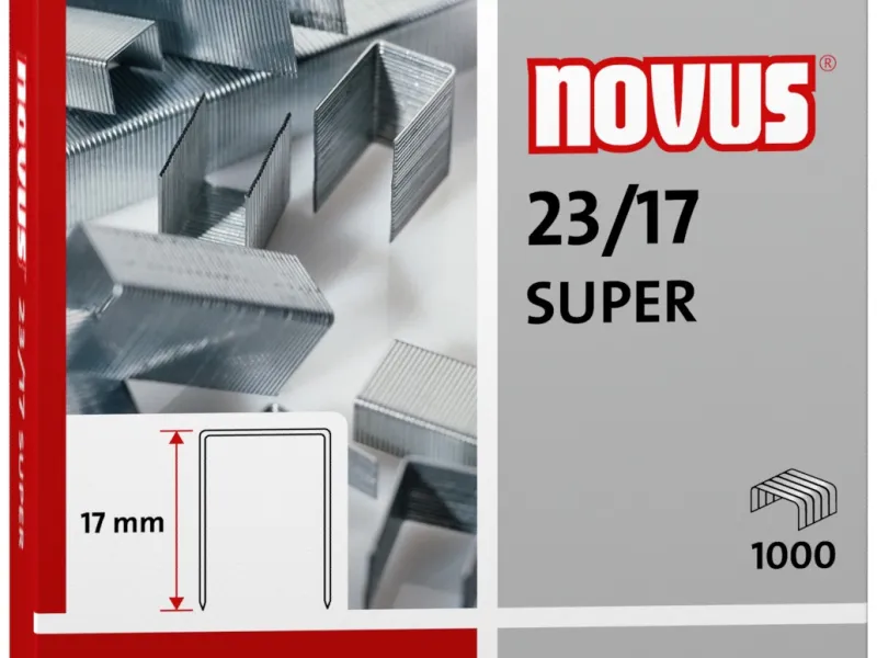 Klamerice Novus 23/17 super, 1/1000, 140 listova Novus 