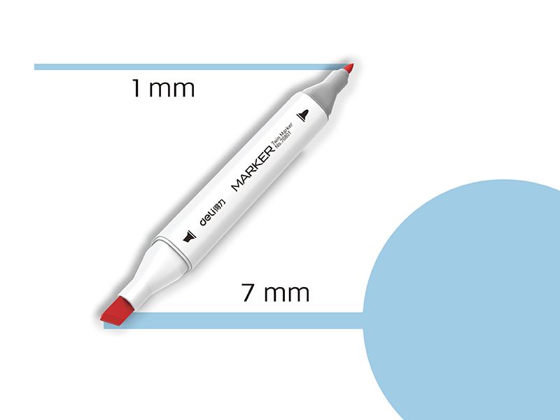 MARKER SKETCH DELI SVETLO PLAVA