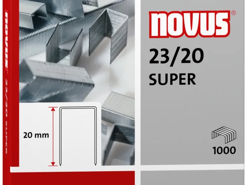 Klamerice Novus 23/20 super, 1/1000, 170 listova Novus 